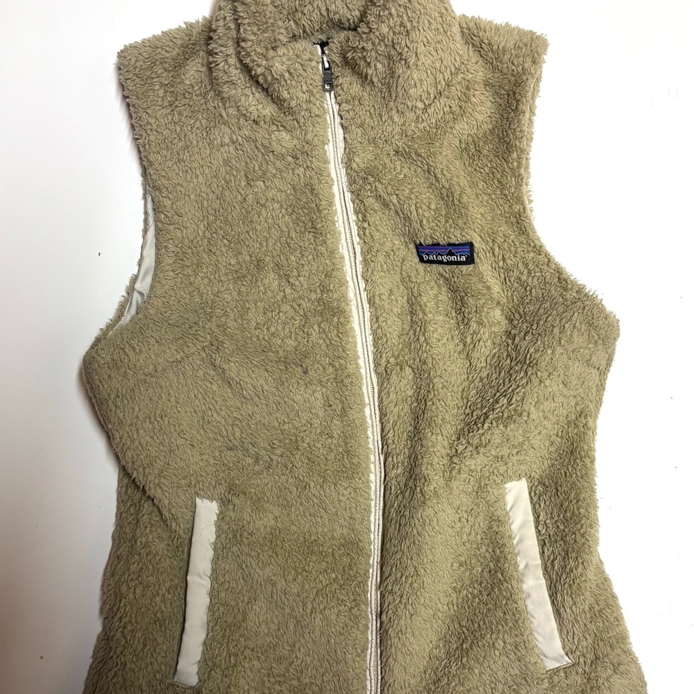 Patagonia Women's Tan Fleece Vest